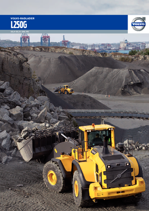 Cargadoras de ruedas Volvo L250G