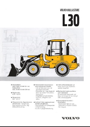 Cargadoras de ruedas Volvo L 30