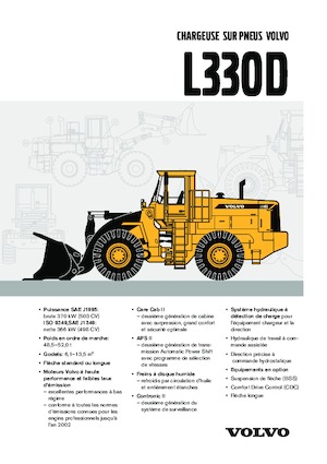 Cargadoras de ruedas Volvo L 330 D-LB