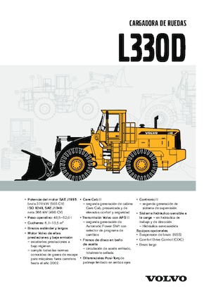 Cargadoras de ruedas Volvo L 330 D-LB