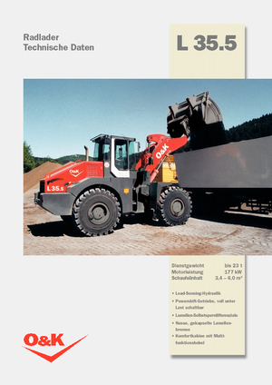Cargadoras de ruedas O&K L 35.5