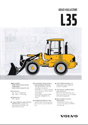 Cargadoras de ruedas Volvo L 35
