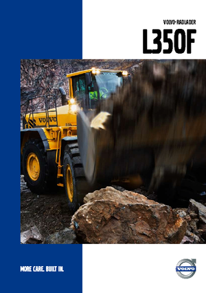 Cargadoras de ruedas Volvo L350F