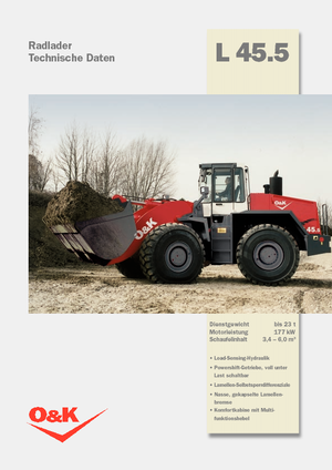 Cargadoras de ruedas O&K L 45.5
