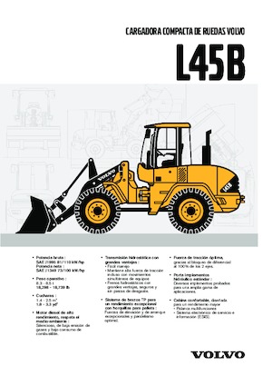 Cargadoras de ruedas Volvo L 45 BTP