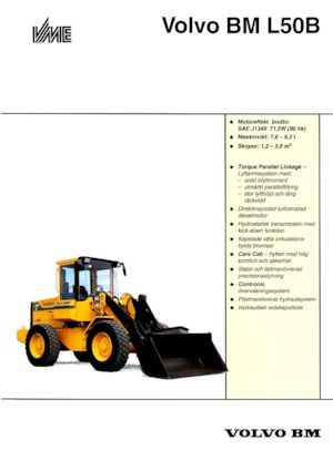 Cargadoras de ruedas Volvo L 50 B