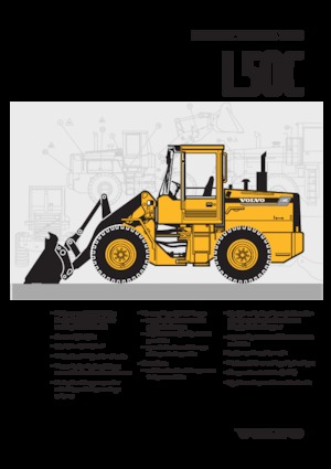 Cargadoras de ruedas Volvo L 50 C