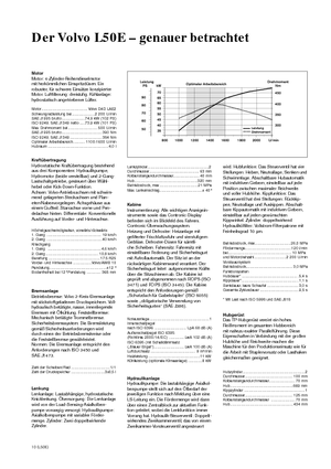 Cargadoras de ruedas Volvo L 50 E