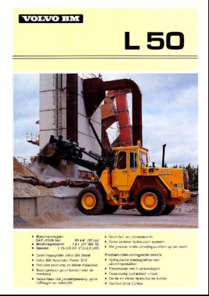 Cargadoras de ruedas Volvo L 50