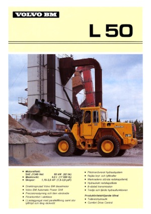 Cargadoras de ruedas Volvo L 50
