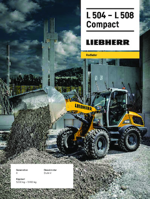 Cargadoras de ruedas Liebherr L 504 Compact