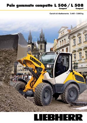 Cargadoras de ruedas Liebherr L 506 Compact