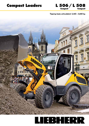 Cargadoras de ruedas Liebherr L 506 Compact