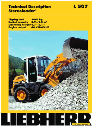 Cargadoras de ruedas Liebherr L 507