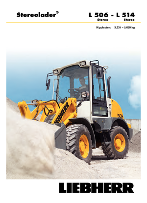 Cargadoras de ruedas Liebherr L 507 Stereo
