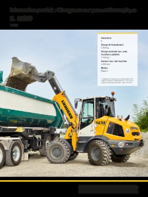 Cargadoras de ruedas Liebherr L 509 Tele