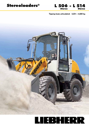 Cargadoras de ruedas Liebherr L 514 Stereo