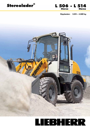 Cargadoras de ruedas Liebherr L 514 Stereo