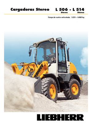 Cargadoras de ruedas Liebherr L 514 Z-Stereo
