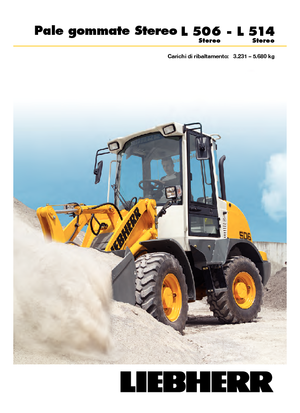 Cargadoras de ruedas Liebherr L 514 Z-Stereo