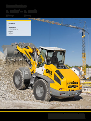 Cargadoras de ruedas Liebherr L 518 Stereo