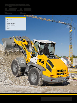 Cargadoras de ruedas Liebherr L 518 Stereo