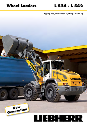 Cargadoras de ruedas Liebherr L 528