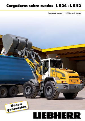 Cargadoras de ruedas Liebherr L 528