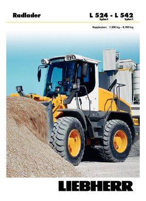 Cargadoras de ruedas Liebherr L 524 P 2 plus 1