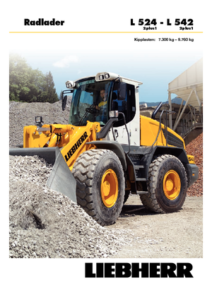 Cargadoras de ruedas Liebherr L 524 P