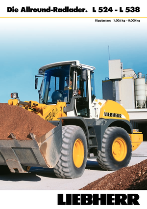 Cargadoras de ruedas Liebherr L 534 P