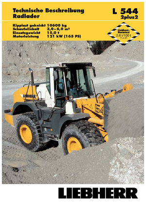 Cargadoras de ruedas Liebherr L 544