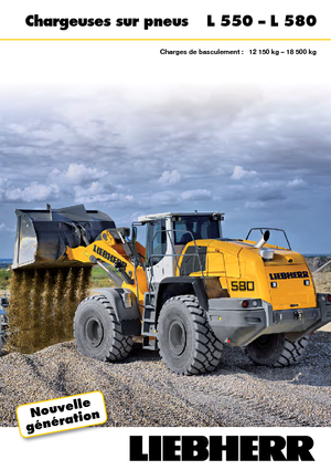 Cargadoras de ruedas Liebherr L 550