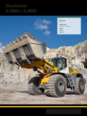 Cargadoras de ruedas Liebherr L 550