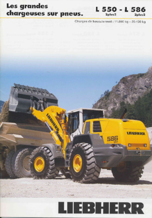 Cargadoras de ruedas Liebherr L 576 2+2