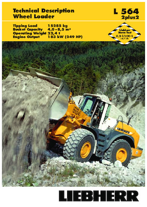 Cargadoras de ruedas Liebherr L 564 2+2