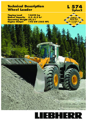 Cargadoras de ruedas Liebherr L 574 2+2