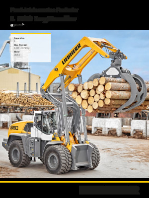Cargadoras de ruedas Liebherr L 580 LogHandler XPower