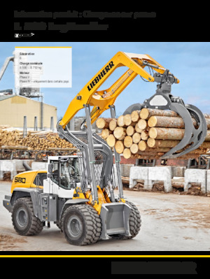 Cargadoras de ruedas Liebherr L 580 LogHandler XPower