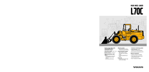 Cargadoras de ruedas Volvo L 70 C
