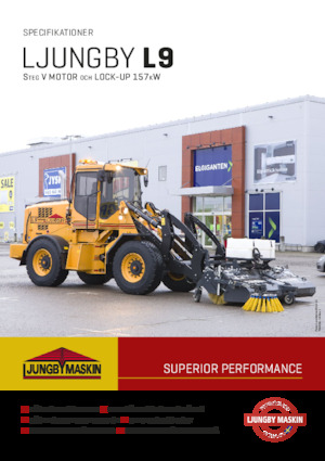 Cargadoras de ruedas Ljungby L 9 