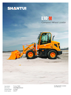 Cargadoras de ruedas Shantui L10-M 