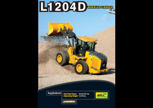 Cargadoras de ruedas Bell L1204D