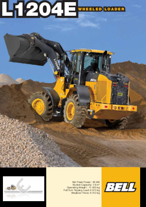 Cargadoras de ruedas Bell L1204E