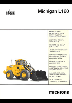 Cargadoras de ruedas Michigan L160