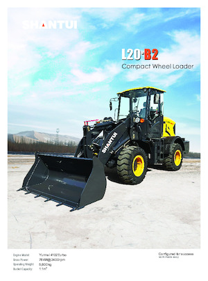 Cargadoras de ruedas Shantui L20-B2 