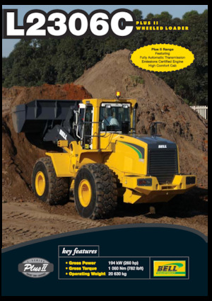 Cargadoras de ruedas Bell L2306C