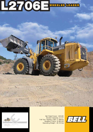 Cargadoras de ruedas Bell L2706E