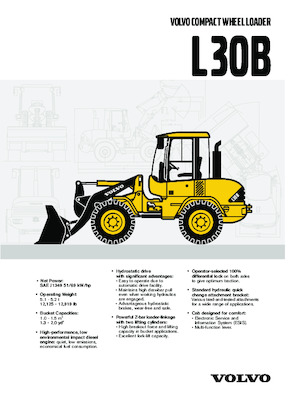 Cargadoras de ruedas Volvo L30B