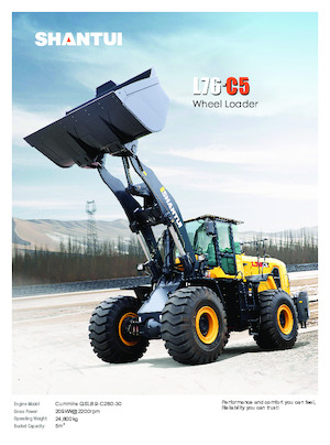 Cargadoras de ruedas Shantui L76-C5 
